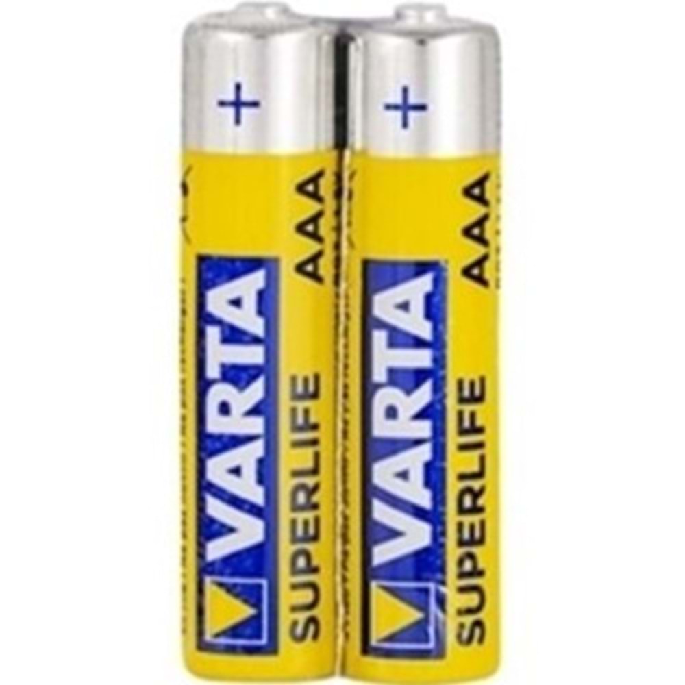 VARTA SUPERLIFE INCE PIL 2 LI SEFFAF AMBALAJ