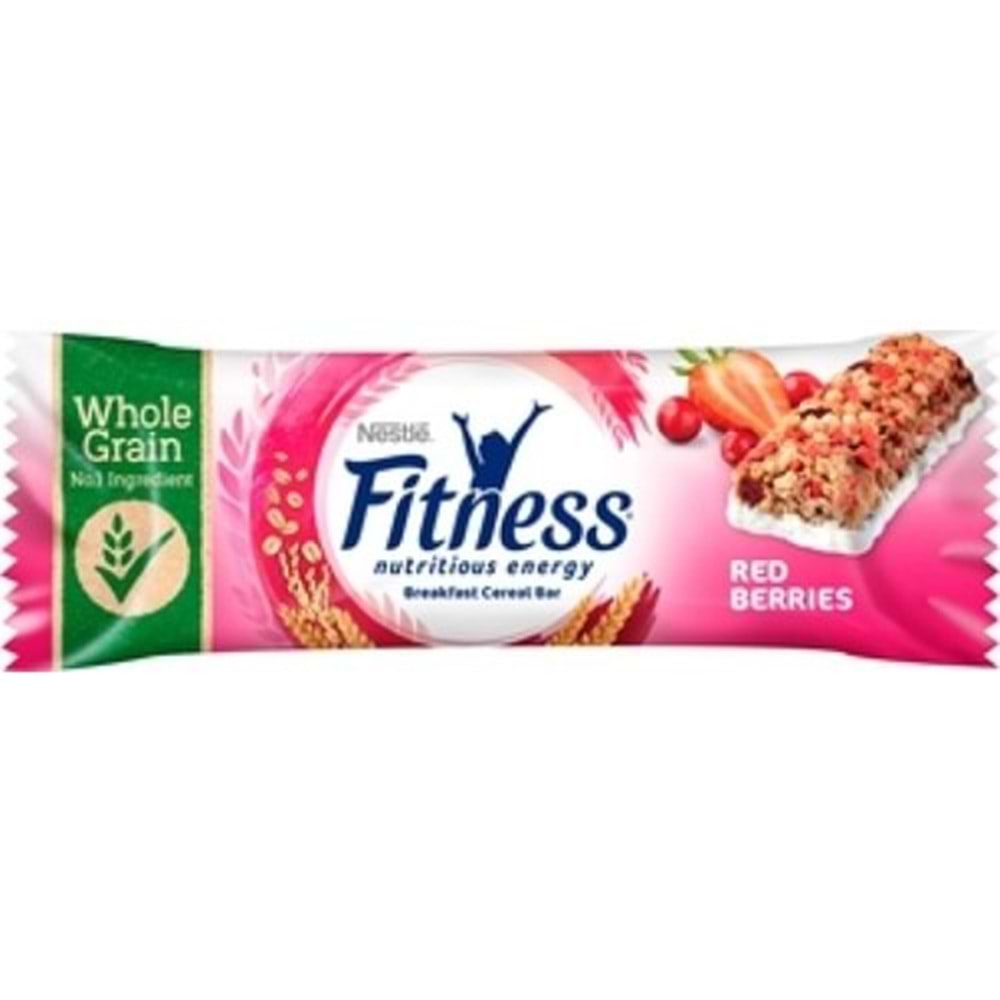 NESTLE NESFIT TAM TAHILLI BAR 23,5 GR KIRMIZI MEYVELİ