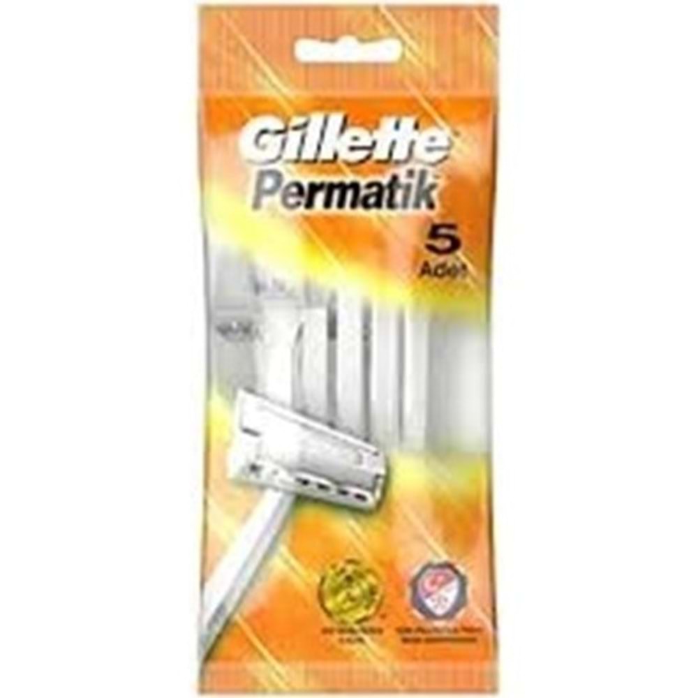 GİLLETTE PERMATIK TRAS BICAGI 5 LI