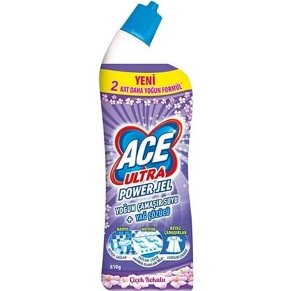 ACE ULTRA POWER JEL 750 ML CICEK KOKULU