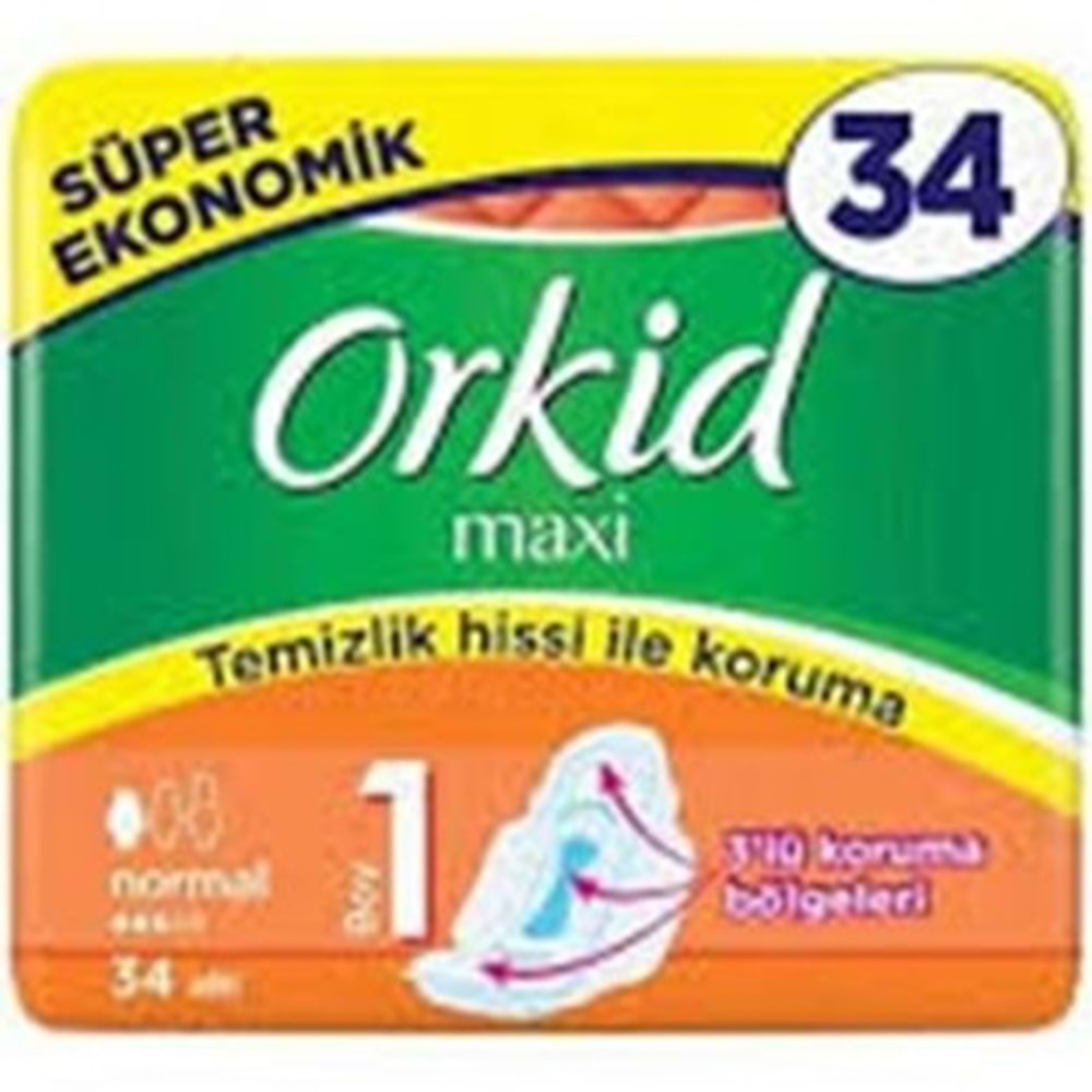 ORKİD MAXI SUPER EKO PAKET 34 LU NORMAL