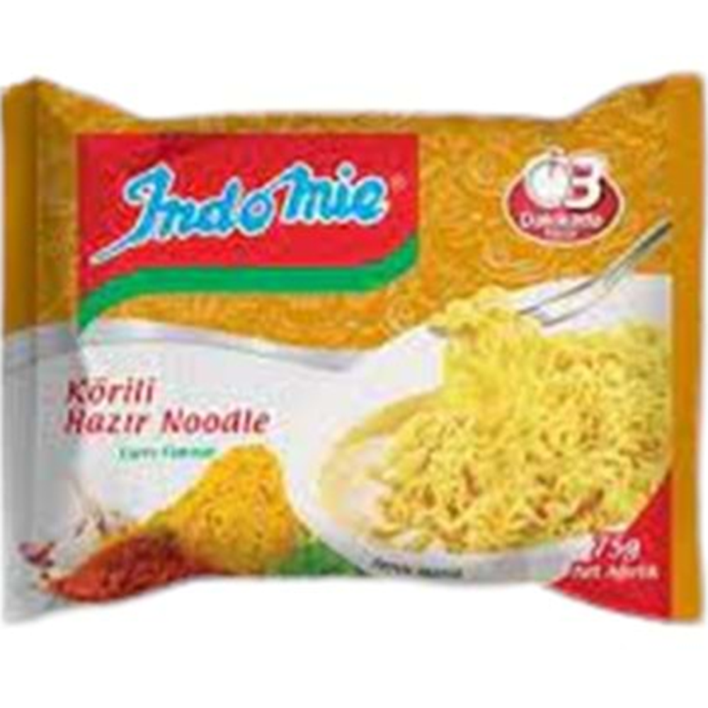 INDOMIE HAZIR NOODLE 75 GR KORILI