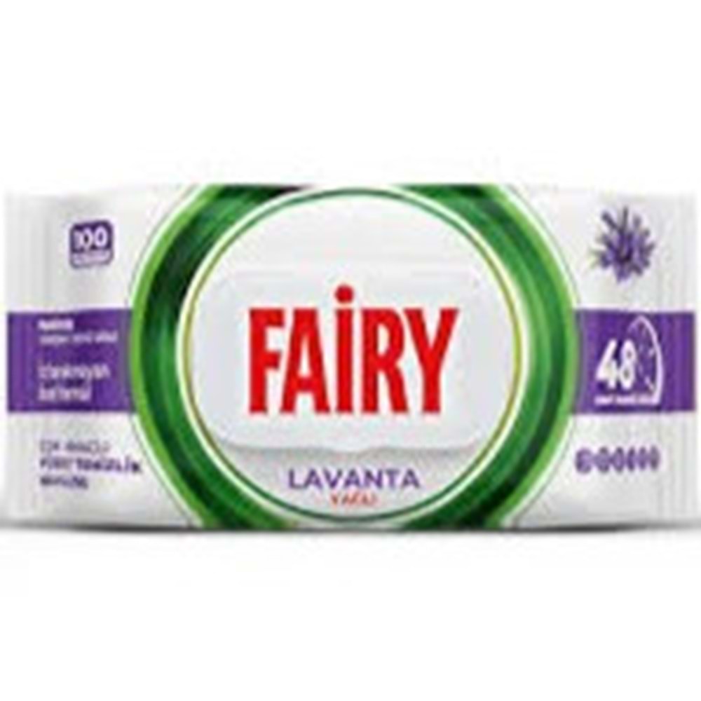 FAİRY YÜZEY TEMİZLEME HAVLUSU 100 LÜ LAVANTA