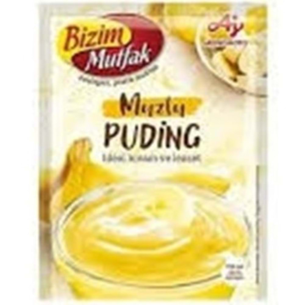 BİZİM TOZ PUDING 120 GR MUZLU