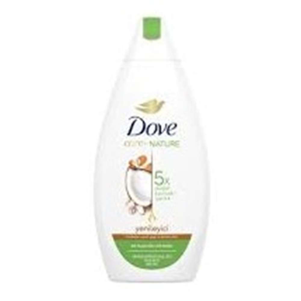 DOVE NEMLENDİRİCİ DUŞ JELİ 450 ML HİNDİSTAN CEVİZİYAĞI VE BADEM ÖZÜ