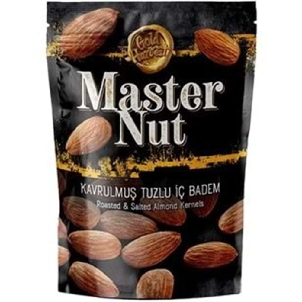 MASTER NUT KAVRULMUS TUZLU IC BADEM 65 GR