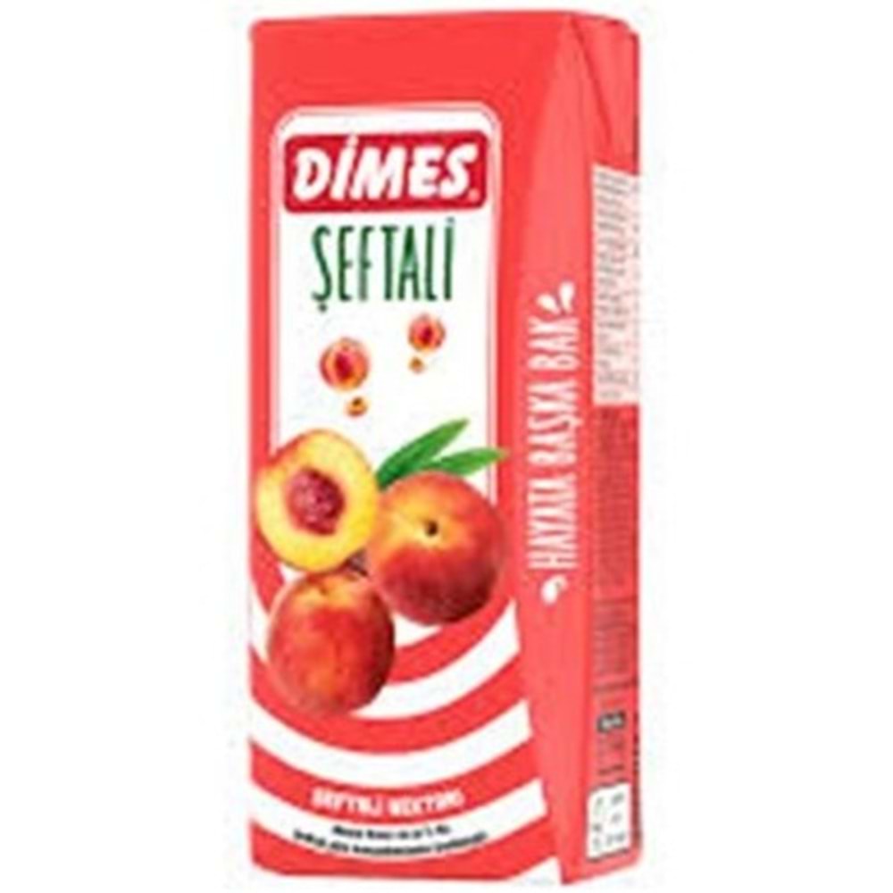 DIMES MEYVE SUYU 200 ML SEFTALI