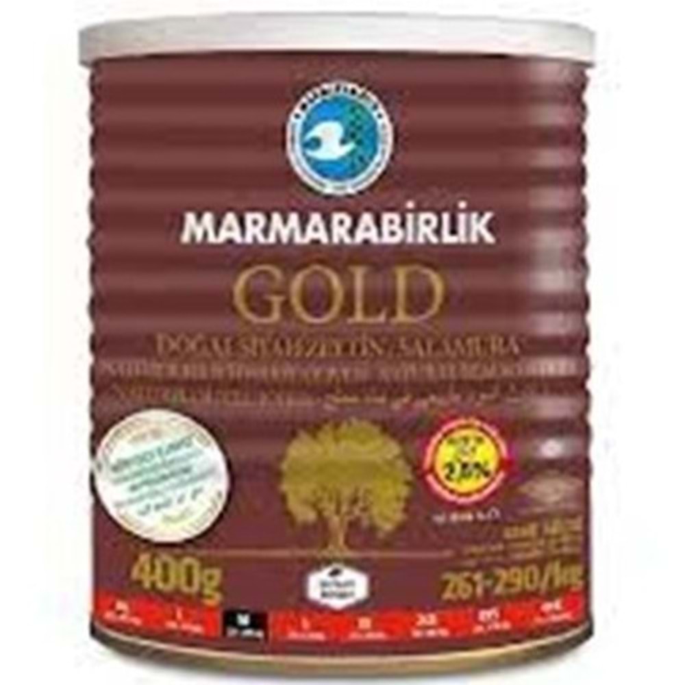 MARMARA BİRLİK GOLD ZEYTIN 400 GR XL