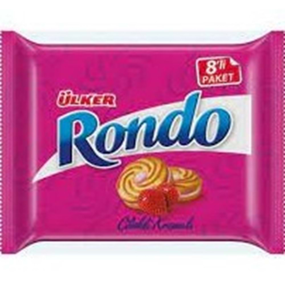 ÜLKER RONDO BISKUVI 8X61 GR CILEK