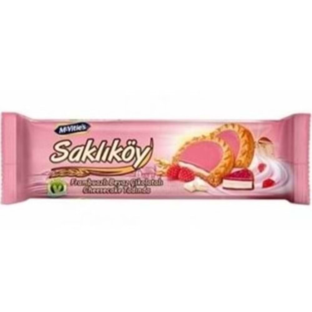 ÜLKER SAKLIKOY FRANBUZLI B.CIKOLATALI BISKUVI 100 GR