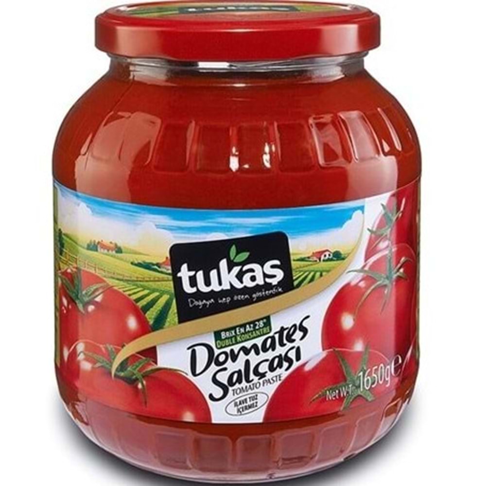 TUKAŞ DOMATES SALCASI 1650 GR