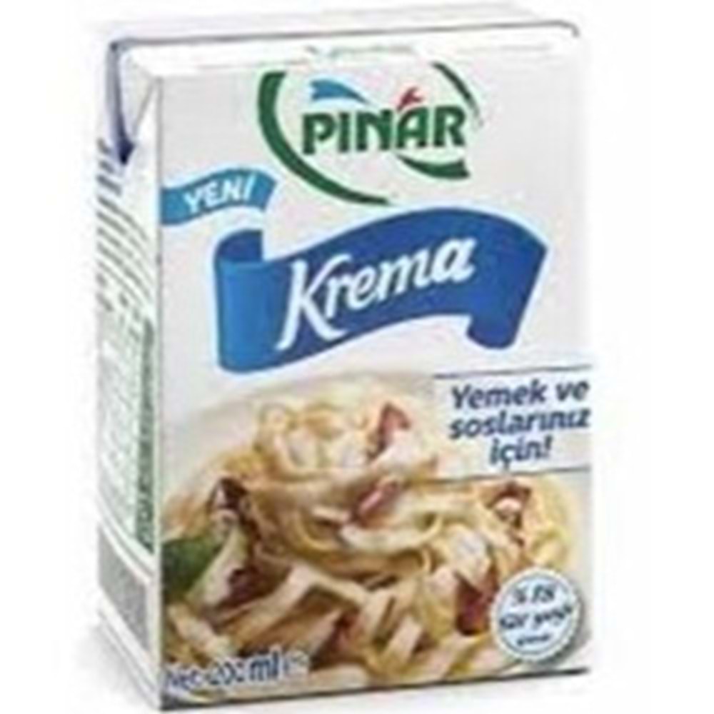 PINAR KREMA 200 ML YEMEK VE SOSLARA