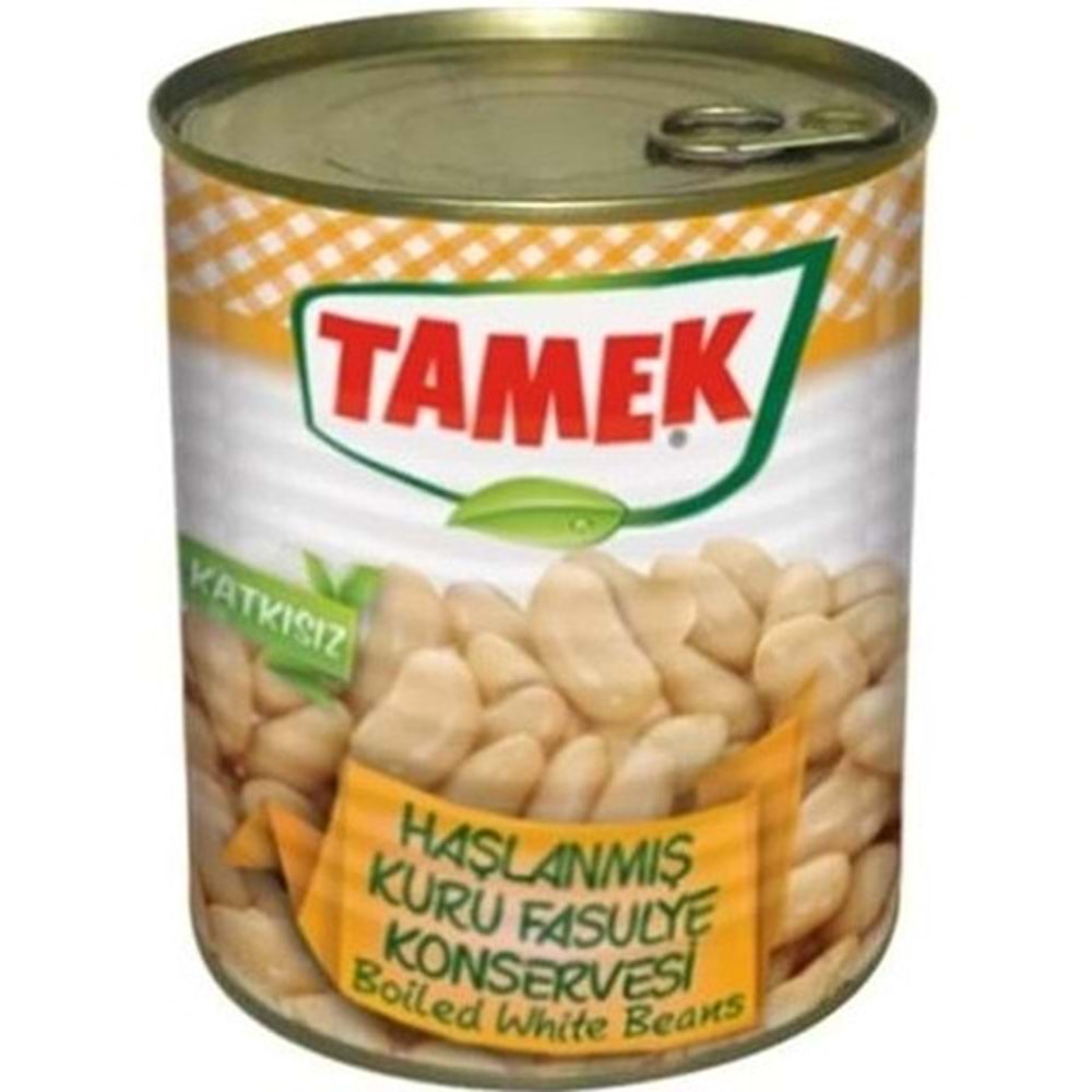TAMEK HASLANMIS FASULYE 800 GR