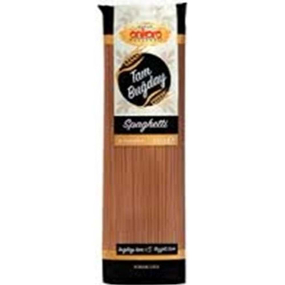 ANKARA MAKARNA SPAGHETTİ 500 GR TAM BUĞDAY