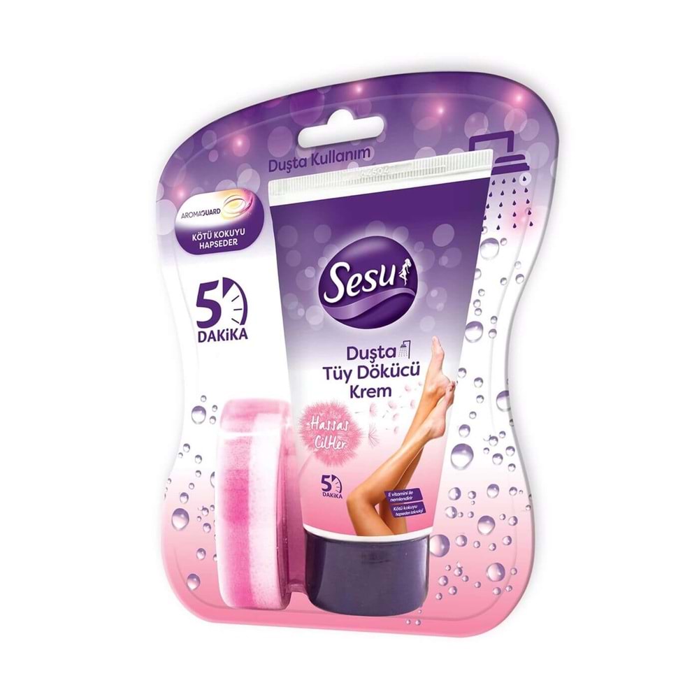 SESU TUY DOKUCU KREM 150 ML SUNGERLI IN SHOWER