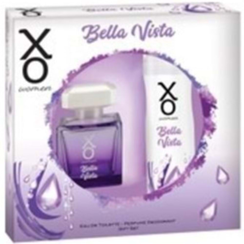 XO PARFUM+DEO SET 100 ML BLACK PREMIUM