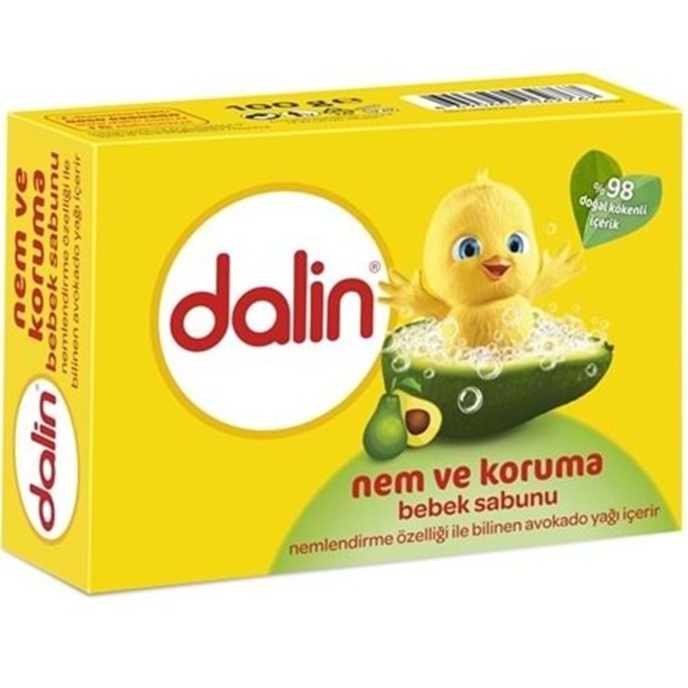 DALİN BEBEK SABUNU 100 GR NEM VE KORUMA
