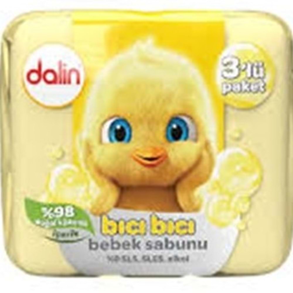 DALİN BEBEK SABUNU 3X75 GR KLASİK
