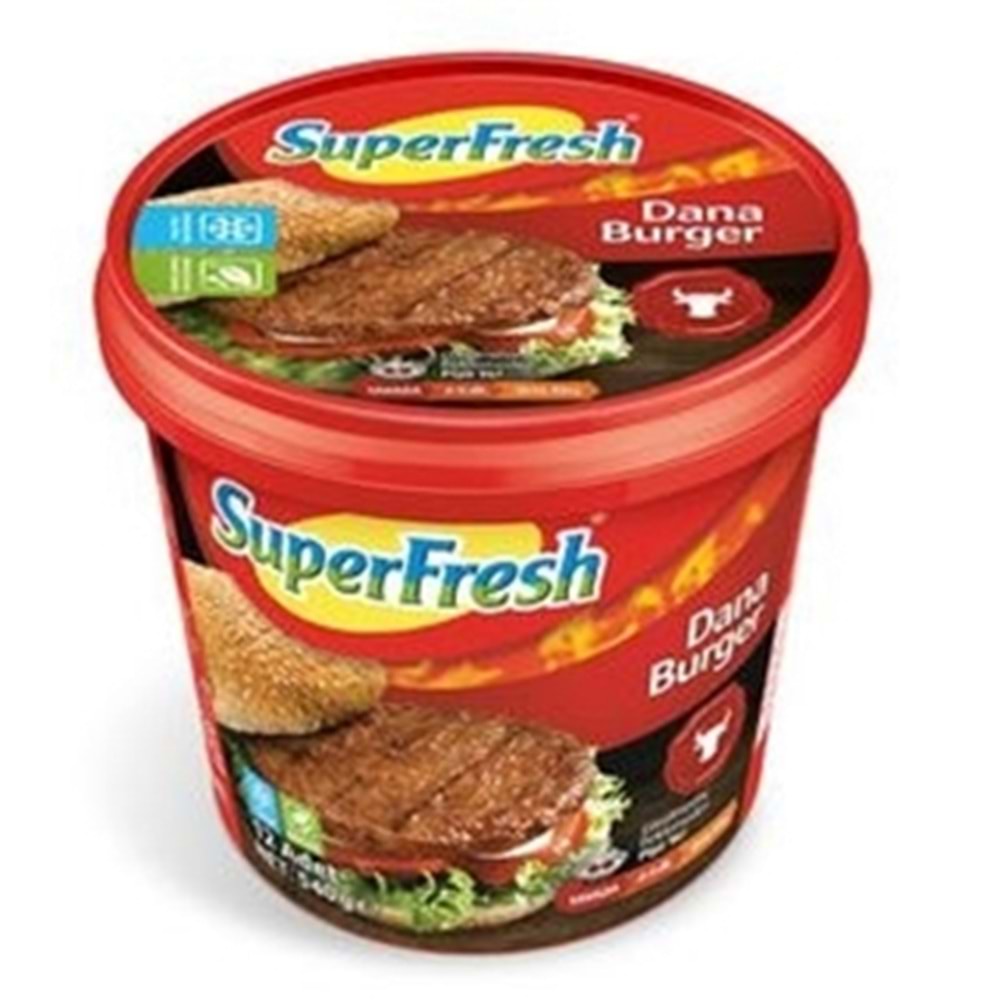SUPERFRESH DANA BURGER 500 GR