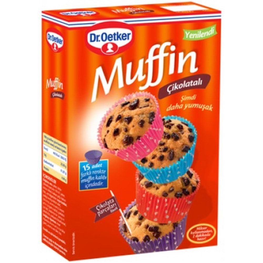 DR.OETKER MUFFIN 345 GR CIKOLATALI