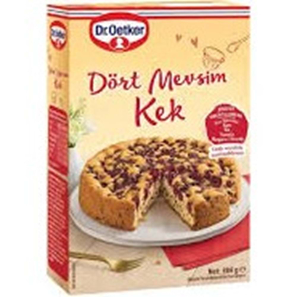 DR.OETKER KEK 384 G ÇİKOLATA PARÇALI VE BADEMLİ