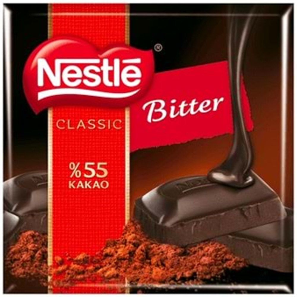 NESTLE BITTER CIKOLATA 60 GR %55 KAKAO