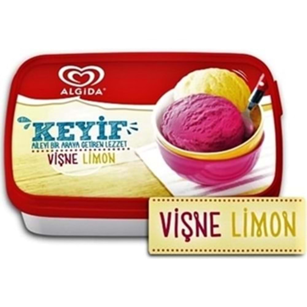 ALGİDA AİLE BOYU VİŞNE LİMON 750 ML