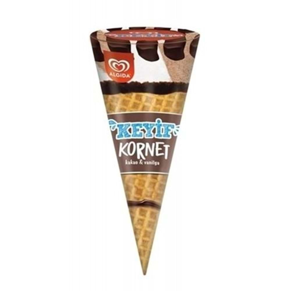 ALGİDA KEYIF KORNET KAKAO VANILYA
