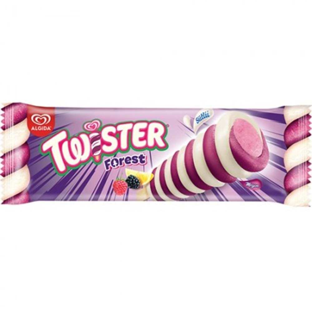 ALGİDA TWİSTER FOREST LİMON AHUDUDU ÇİLEK