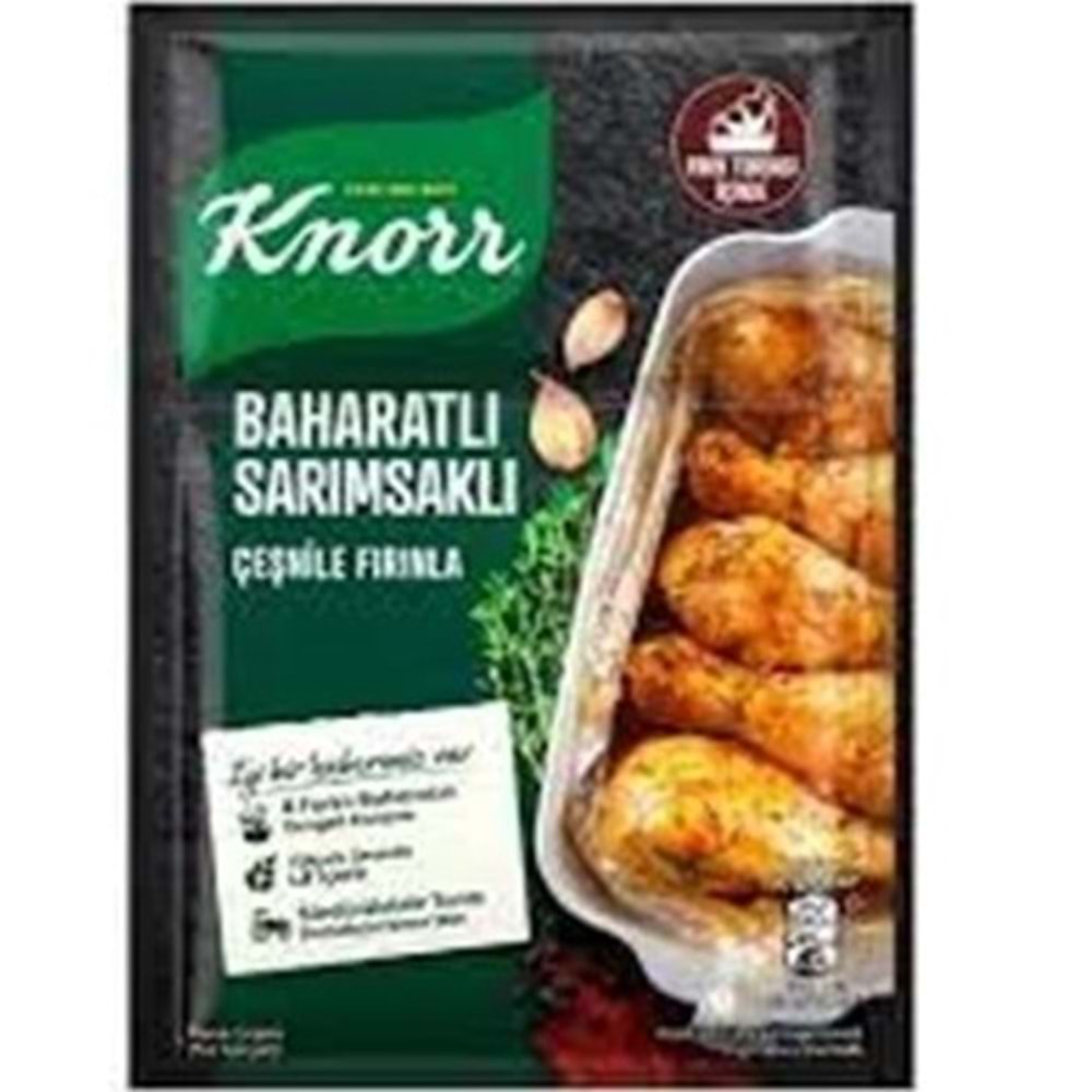 KNORR BAHARATLI SARIMSAKLI CESNILE FIRINLA 34 GR