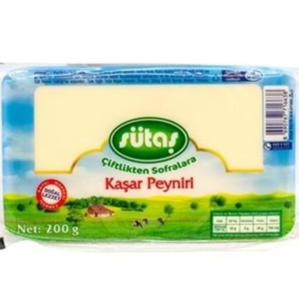 SÜTAŞ KASAR PEYNIRI 200 GR