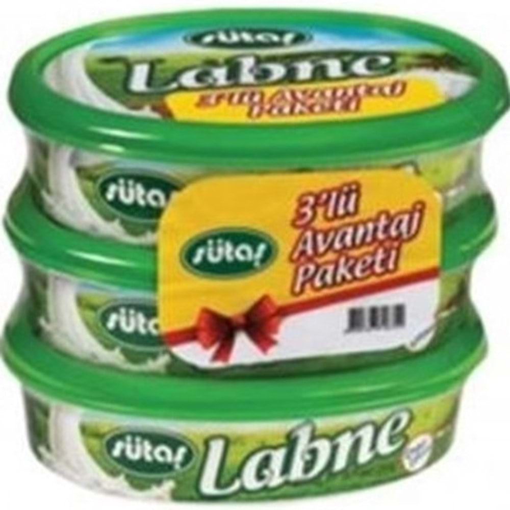 SÜTAŞ LABNE PEYNIR 3X185 GR