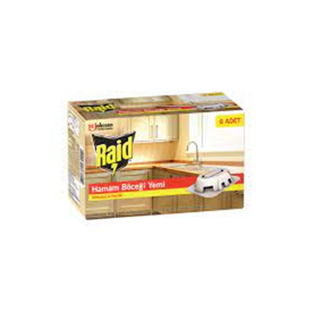 RAİD BOCEK YEMI 6 LI PAKET