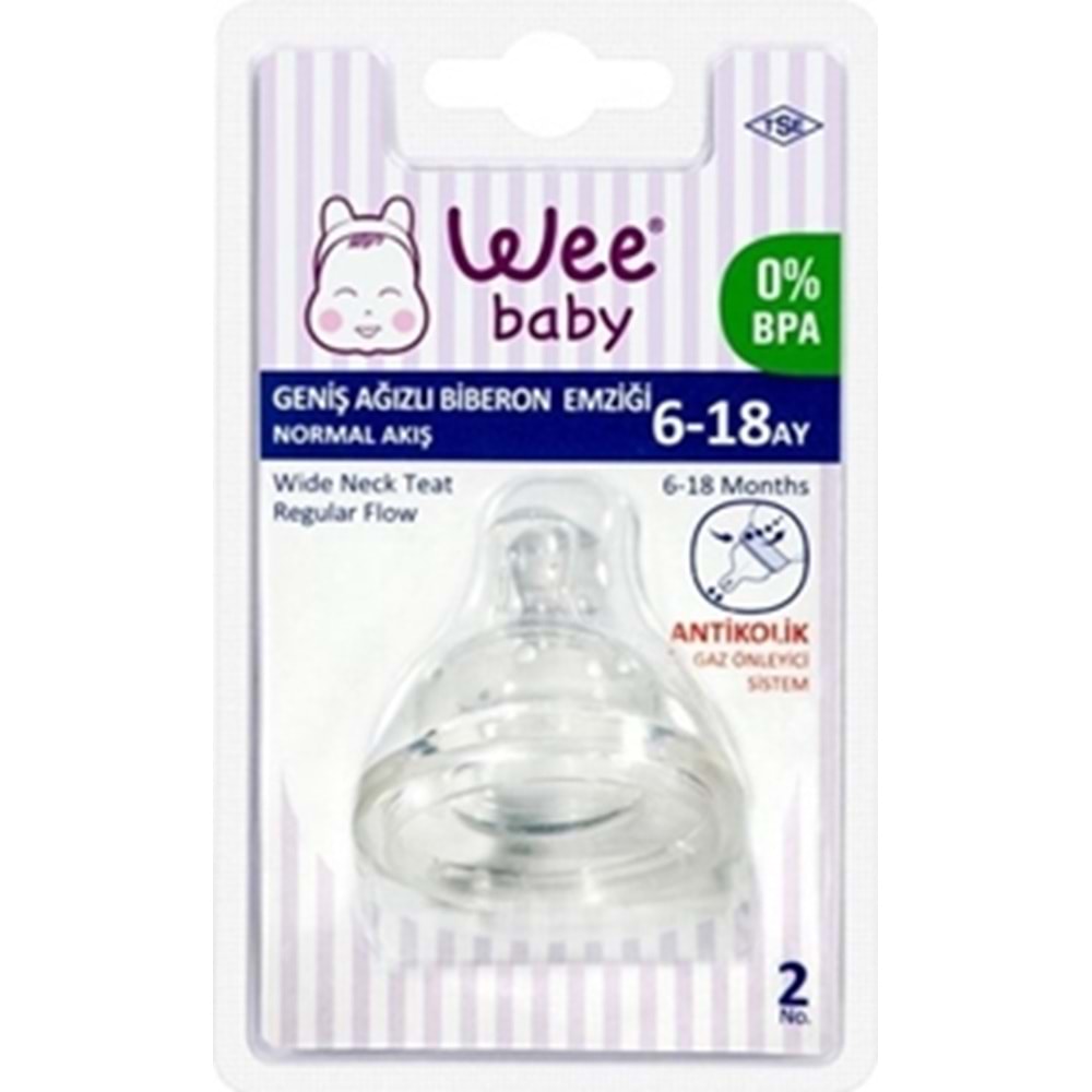 WEE BABY GENIS AGIZLI BIBERON EMZIGI 2