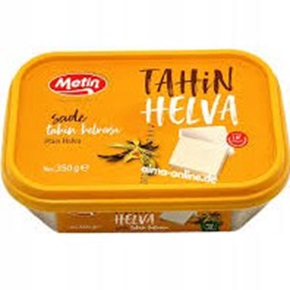 METİN TAHİN HELVA 350 G SADE