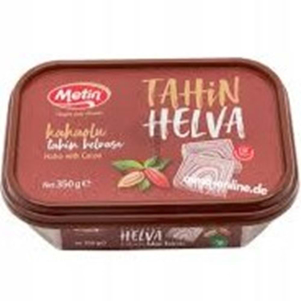 METİN TAHİN HELVA 350 G KAKAOLU