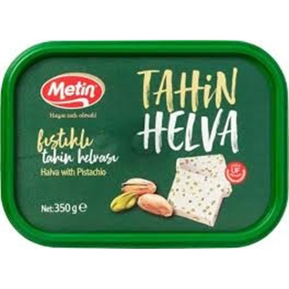 METİN TAHİN HELVA 350 G 350 G FISTIKLI