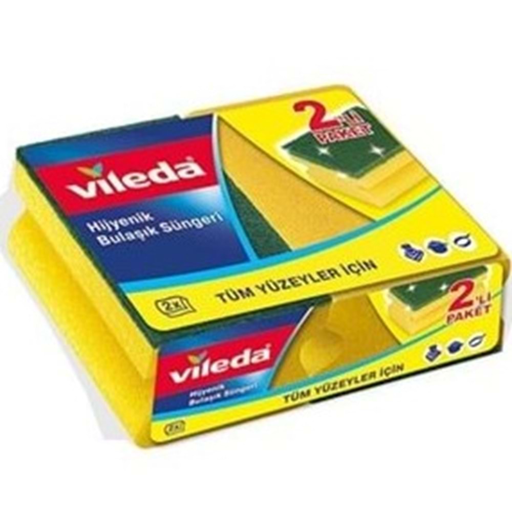 VİLEDA HIJYENIK BULASIK SUNGERI 2 ADET
