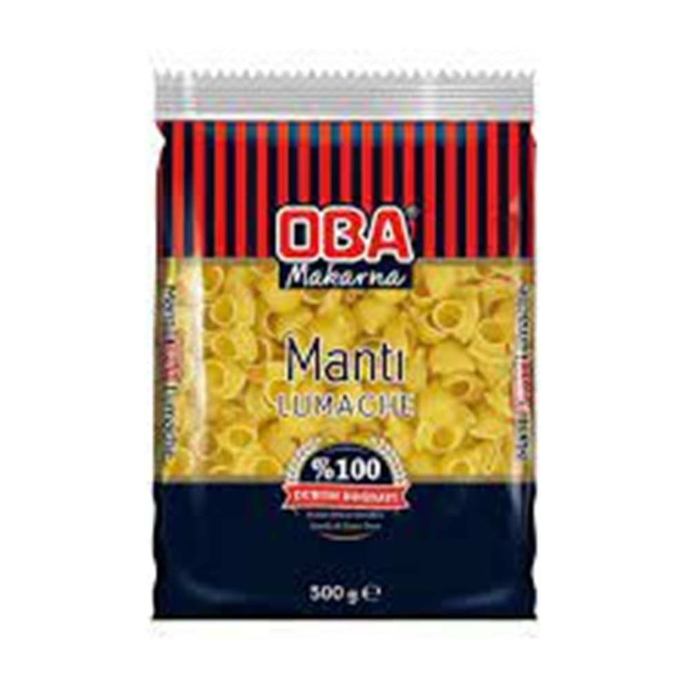 OBA MAKARNA 500 GR MANTI