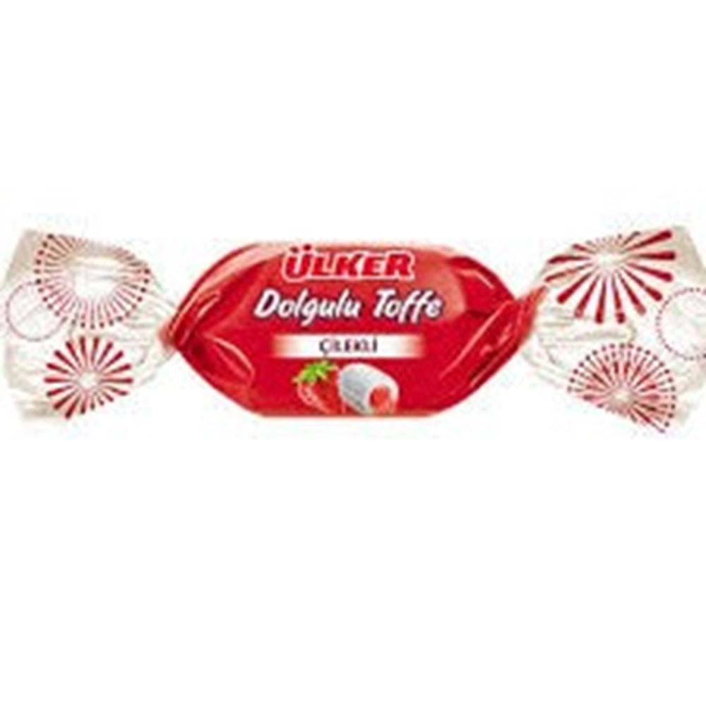 ÜLKER SEKER 1 KG DOLGULU TOFFE CILEKLI