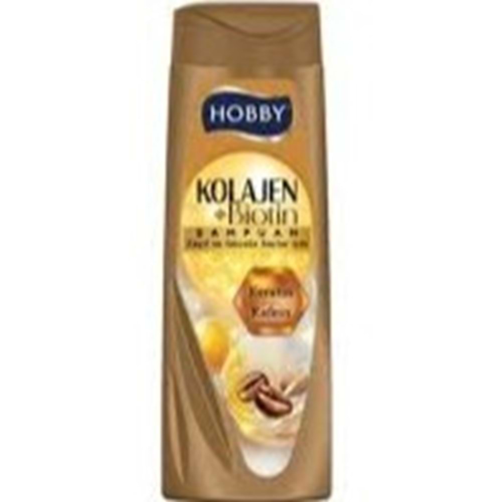 HOBBY ŞAMPUAN KOLAJEN BİOTİN 480 ML ZAYIF VE GÜÇSÜZ SAÇLAR KERATİN KAFEİN