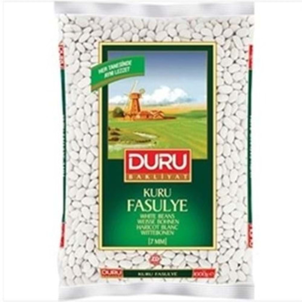 DURU KURU FASULYE 1 KG 7 MM