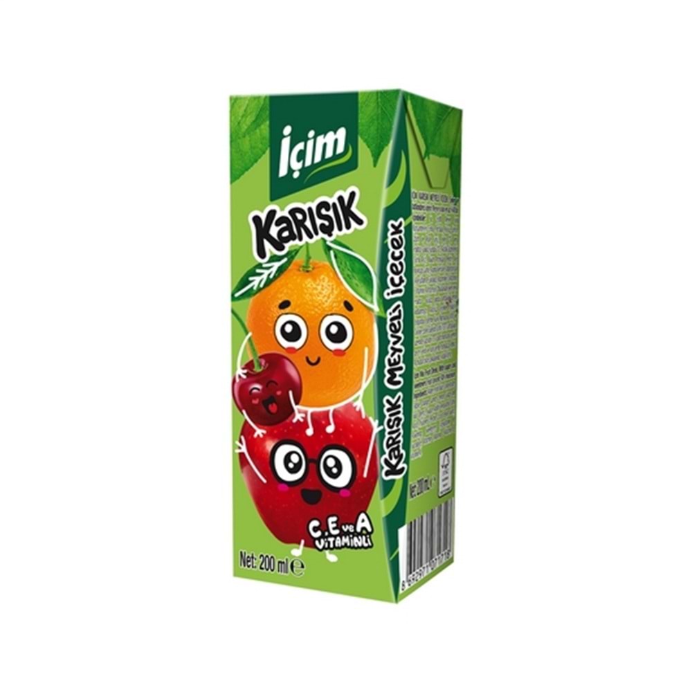 İÇİM MEYVELI ICECEK 200 ML KARISIK