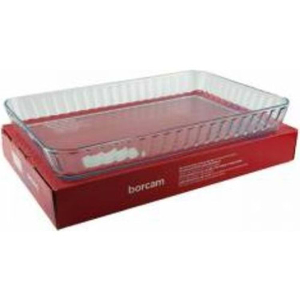 PAŞABAHÇE BORCAM DIKDORTGEN TEPSI 59204