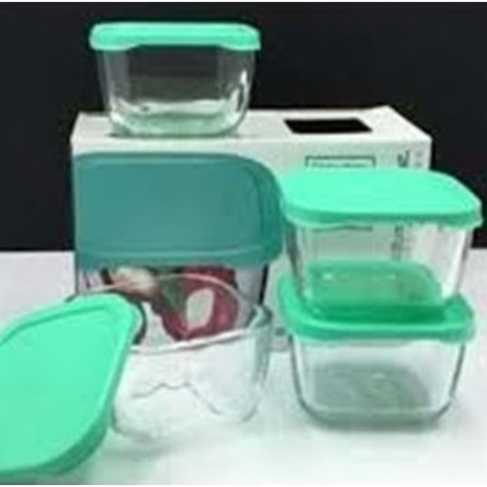 PAŞABAHÇE SAKLAMA KABI 4 LU SNOWBOX