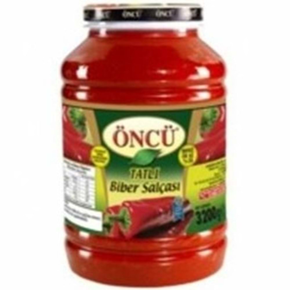 ÖNCÜ BIBER SALCASI 3200 GR ACILI