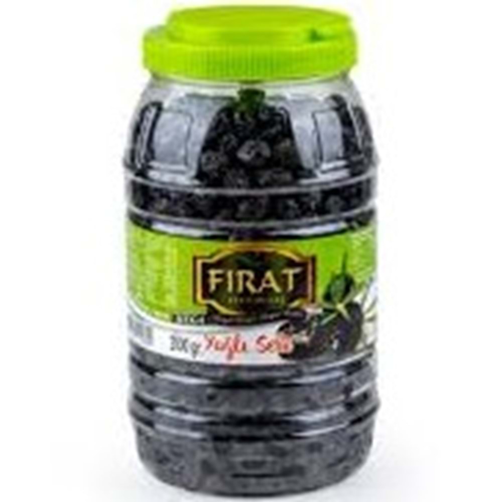 FIRAT SİYAH ZEYTİN M 1000 G AZ TUZLU