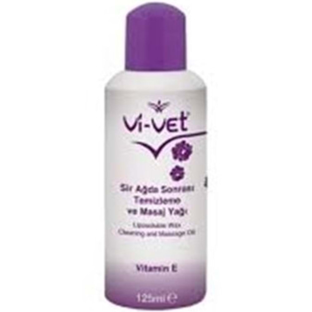 VIVET AGDA SONRASI TEMIZLEME VE MAKYAJ YAGI 125 ML