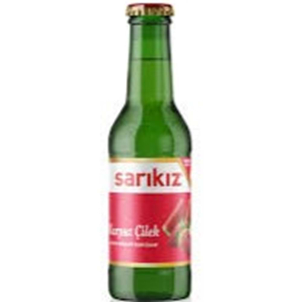 SARIKIZ MEYVELİ SODA 200 ML KARPUZ ÇİLEK