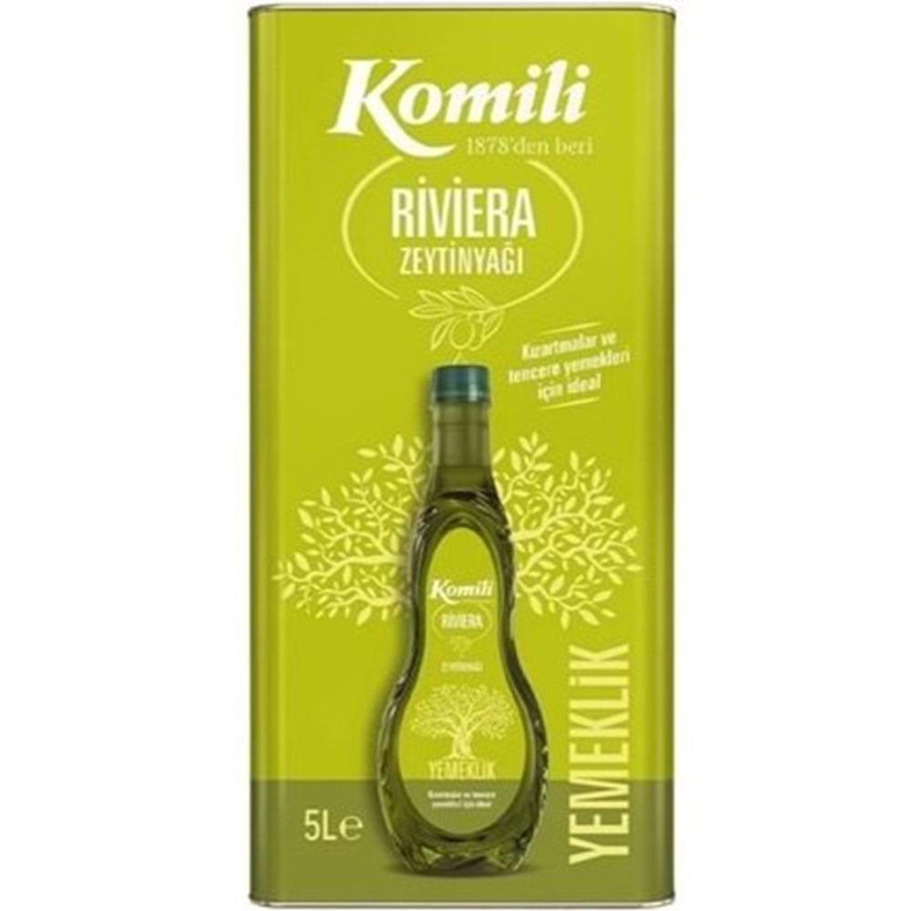 KOMİLİ ZEYTIN YAGI 5 LT RIVIERA